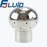 Stainless Steel Sanitary Fixed cleaning ball valve