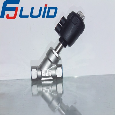 塑料頭絲扣角座閥Plastic Head Female Threaded Angle Seat Valve