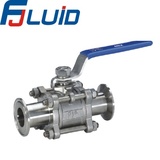 快裝三片式球閥TC 3 pcs ball valve